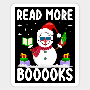 Read More Booooks Christmas  day December 25 Sticker